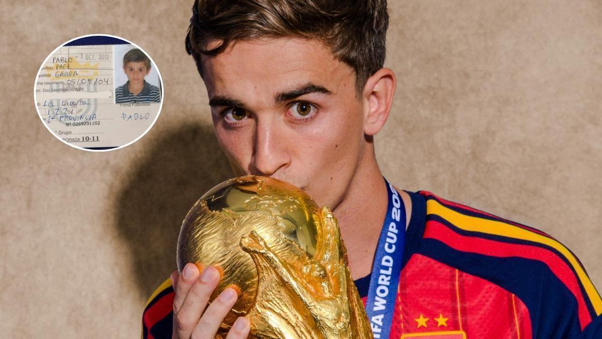 Gavi reflexiona sobre su pasado hasta convertirse en campeón del mundo.