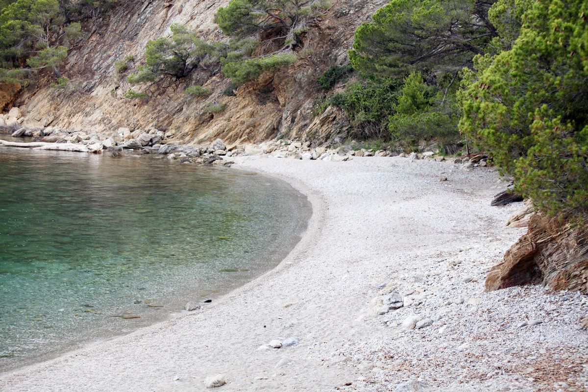 Una vista de la Cala Rostella