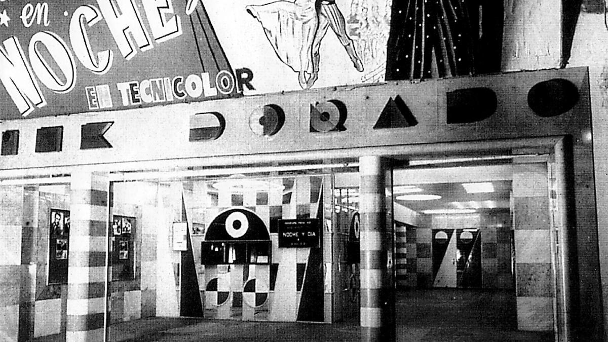 El Cine Dorado en el nº 14 del paseo Independencia, 1949