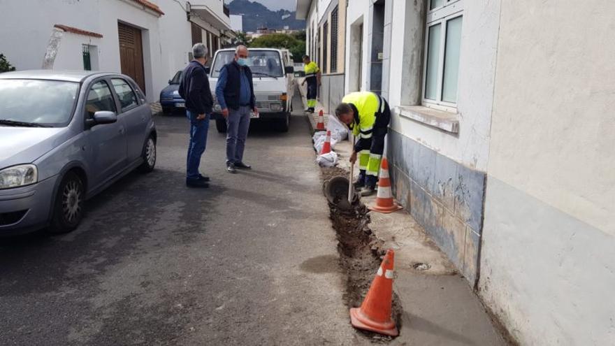 La villa estrena un servicio de mantenimiento de las vías y los espacios públicos