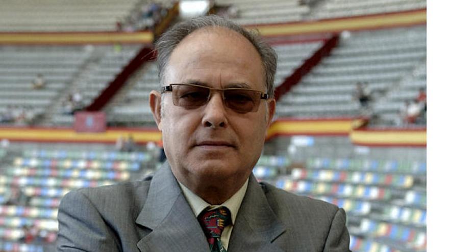 El ex torero Hilario Taboada posa en el Coliseum.