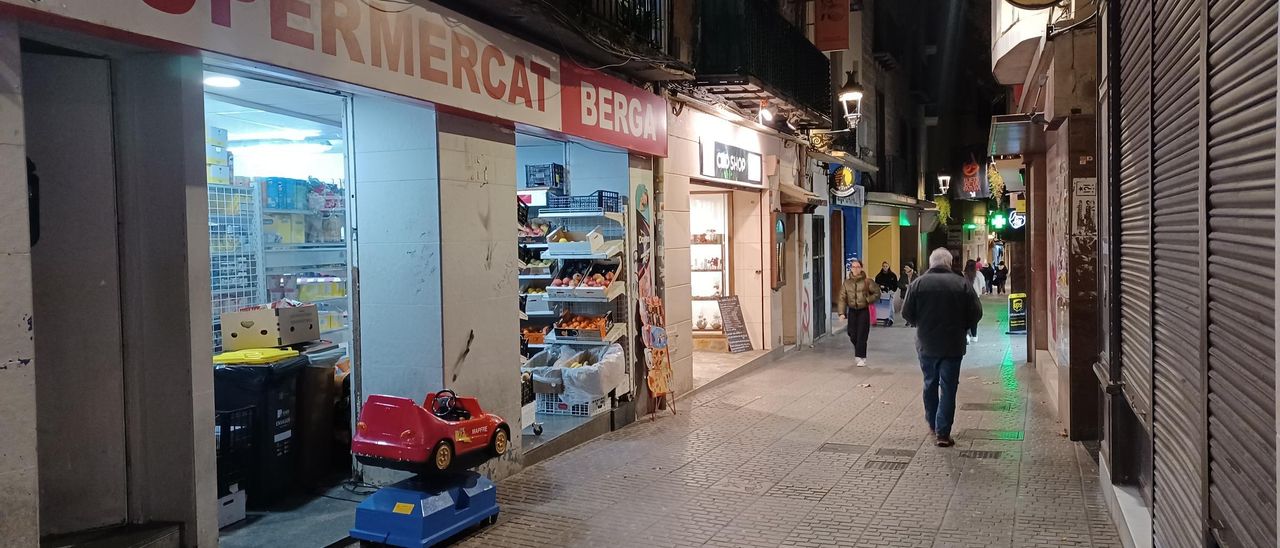 El supermercat on es va produir l’agressió que ha portat a activar el reforç de patrullatge