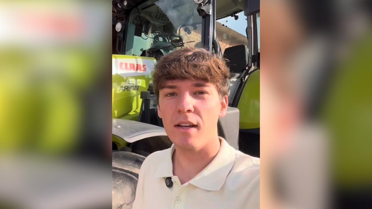 Jorge, joven agricultor