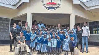 Una escola a Kenya: el gran projecte d’una família gironina