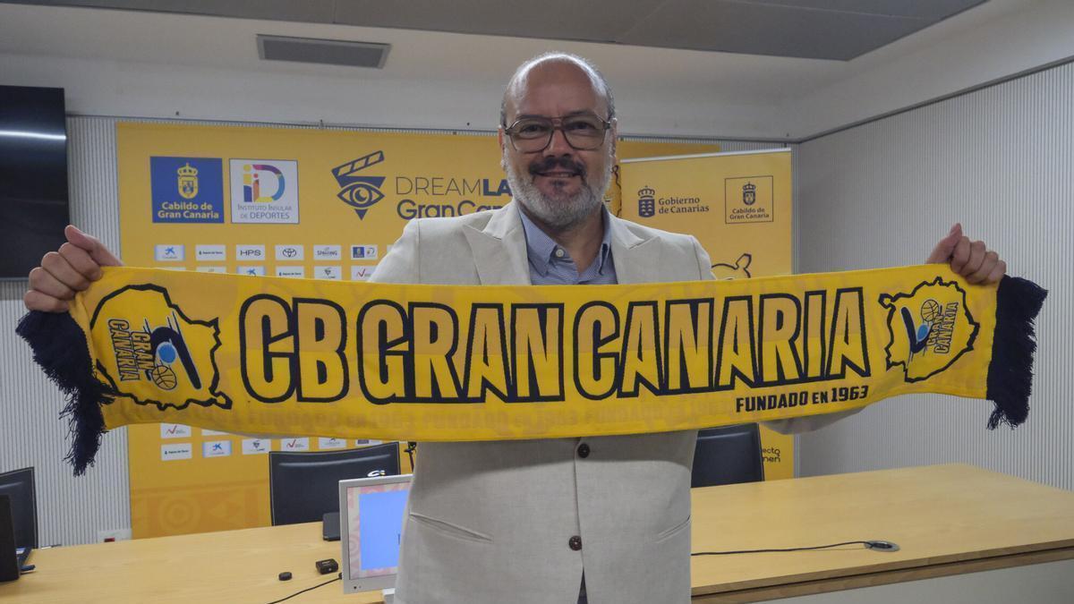 Francesc Solana, director deportivo del CB Gran Canaria: “Vamos a disfrutar jugando en la Primera FEB”