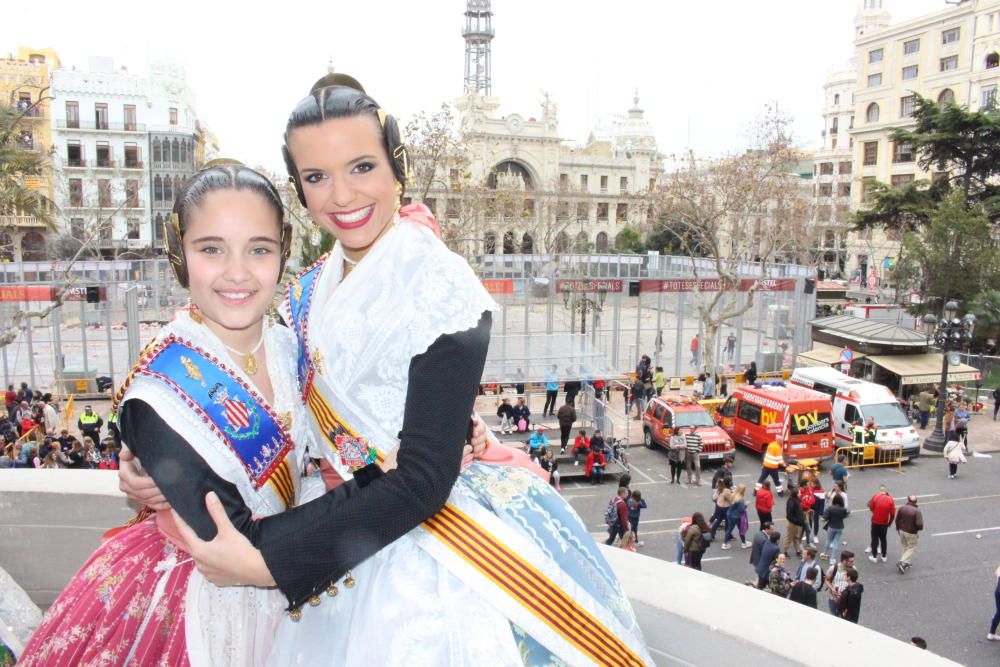 Tercera pareja: Carla Sancho y Elena Rivero.