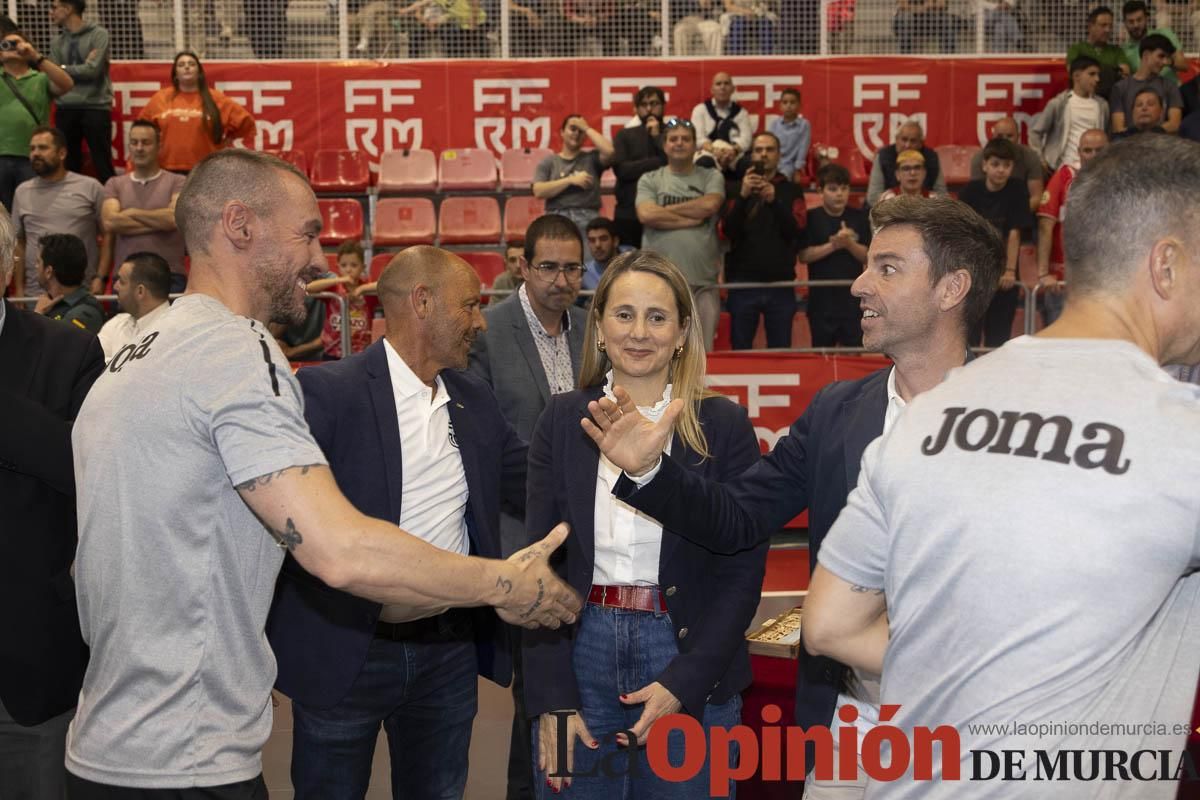 Así se vivió en Cehegín la final de la Copa Presidente de Fútbol Sala