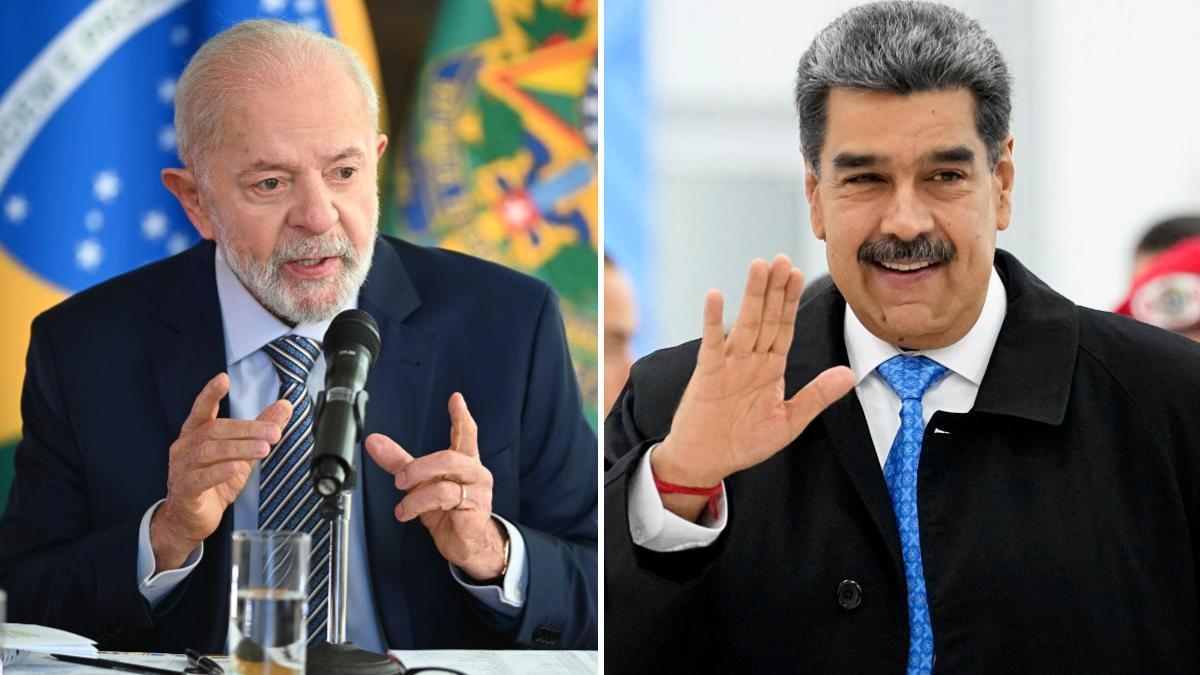 Luiz Inacio Lula da Silva y Nicolás Maduro.