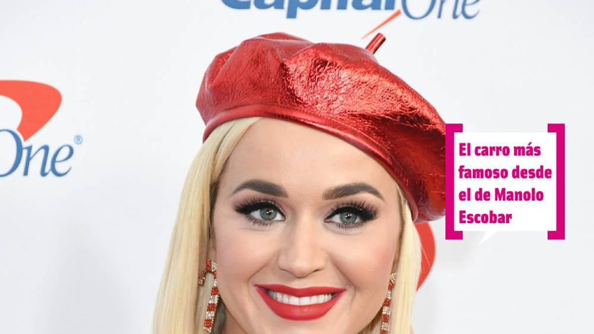 Katy Perry de rojo en un evento