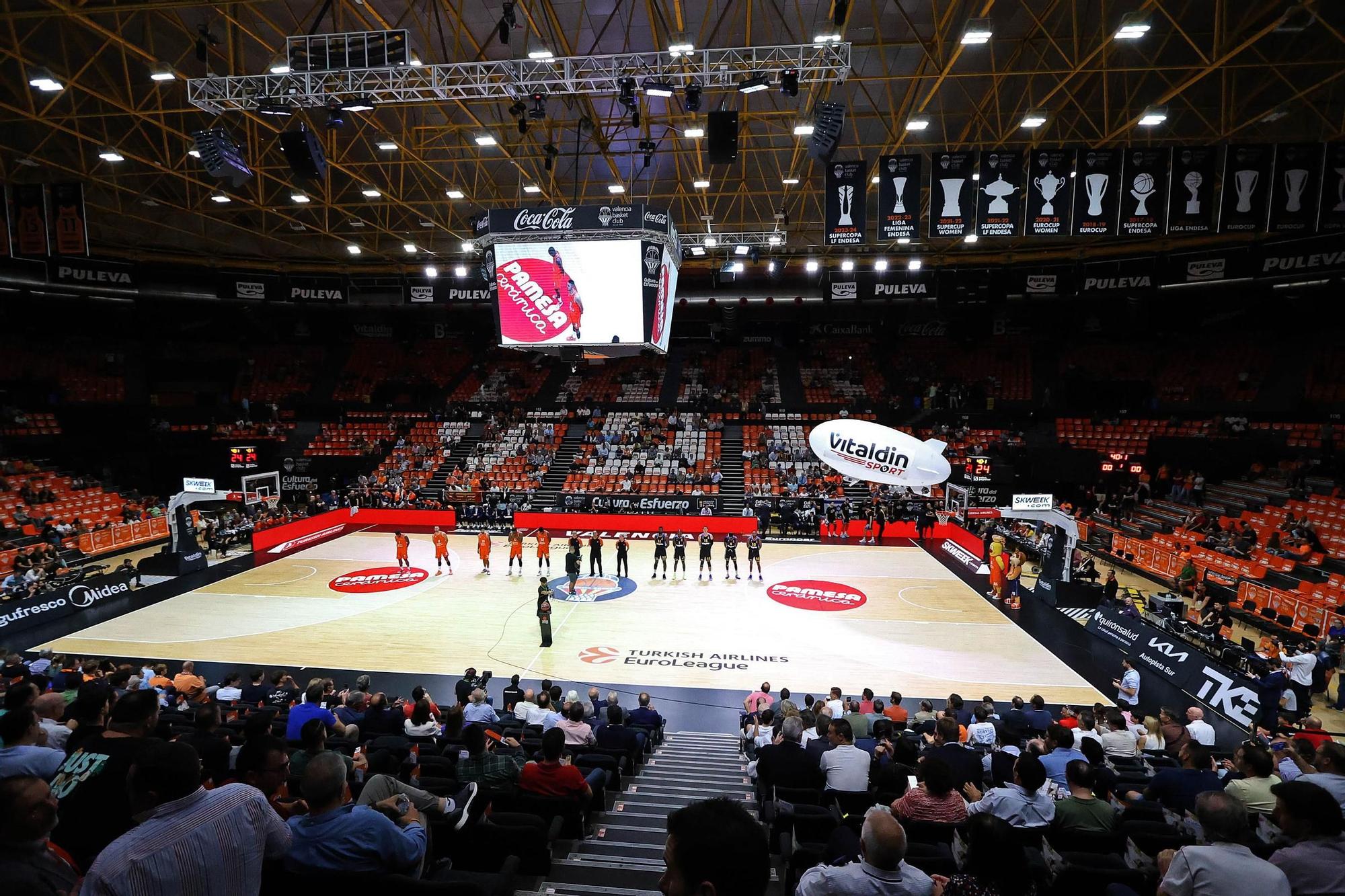 Valencia Basket vs Maccabi de Tel Aviv de Euroliga