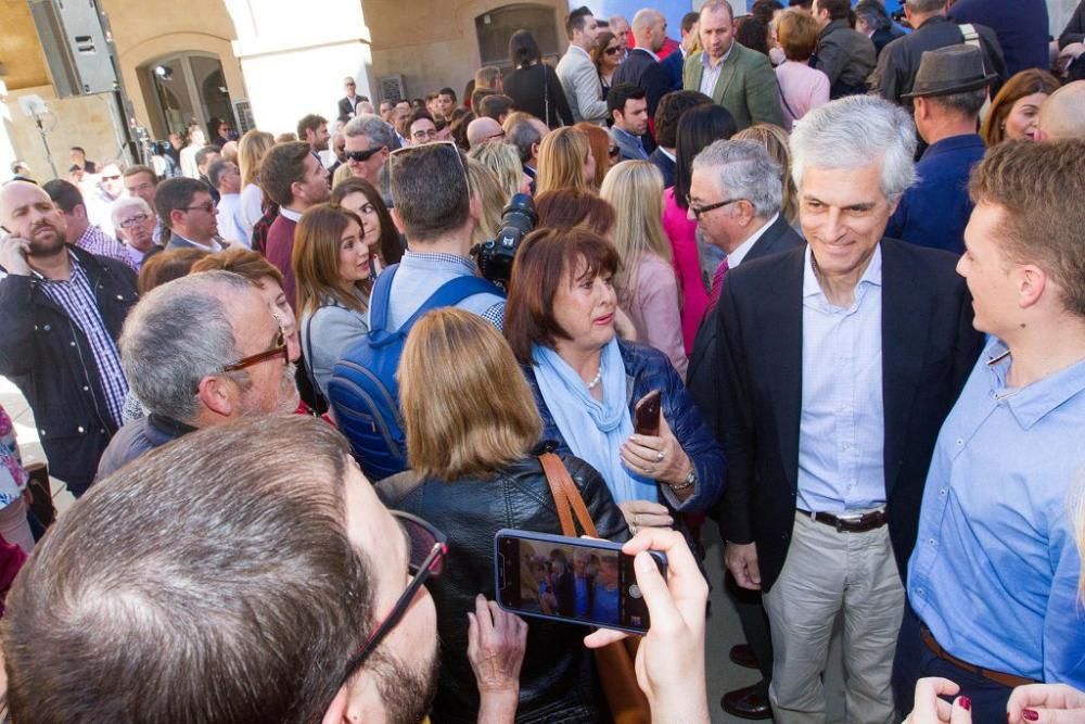 Acto de presentación de Noelia Arroyo como candidata a la alcaldía de Cartagena