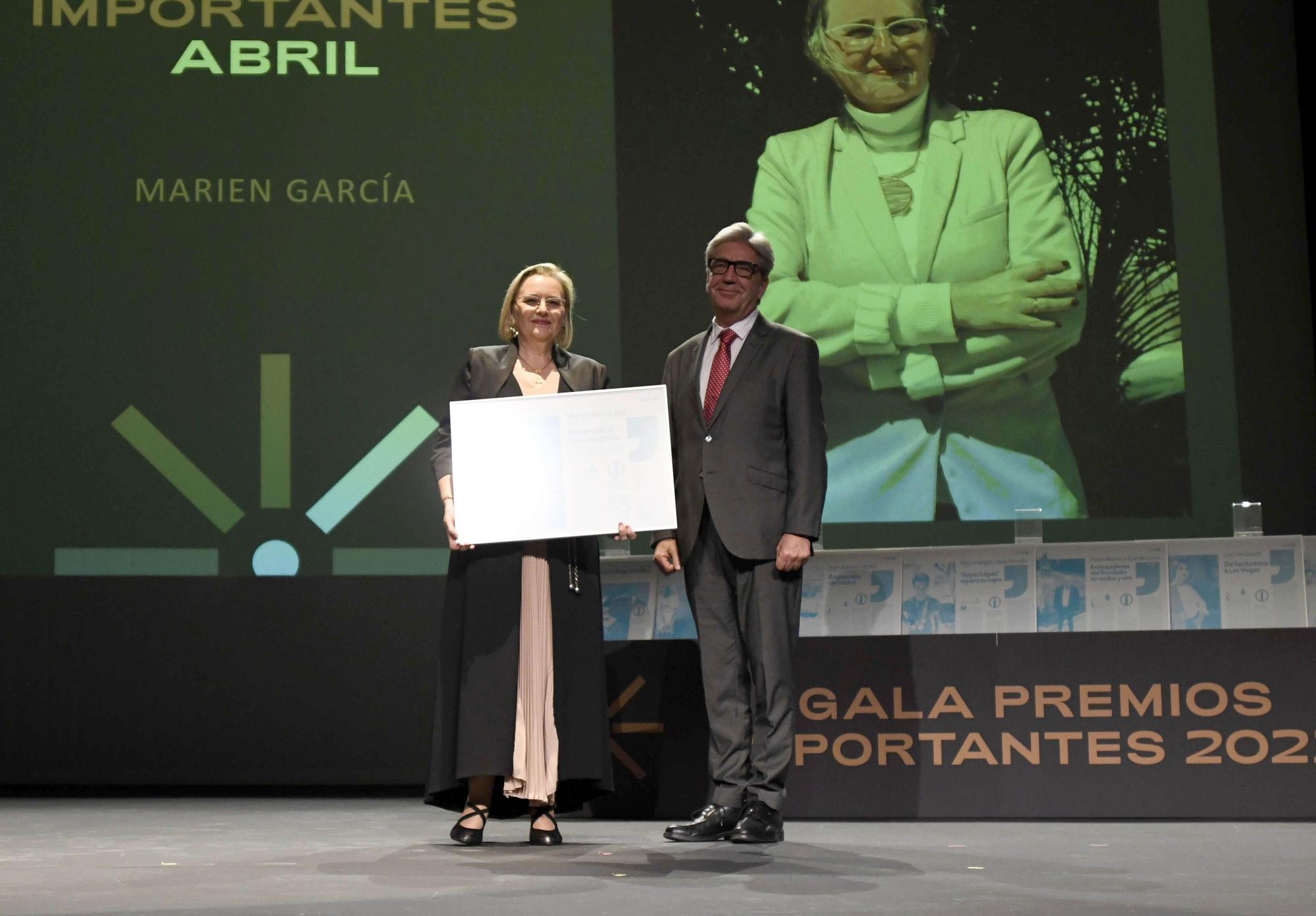 Gala de entrega de los Premios Importantes 2022 en Lorca