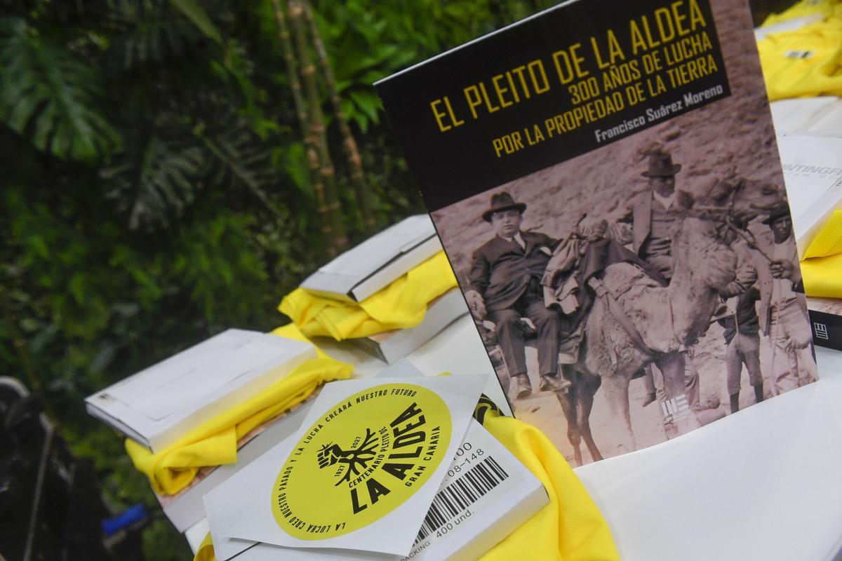 Presentación del programa y la marca con motivo de los tres siglos de lucha por la tierra en La Aldea