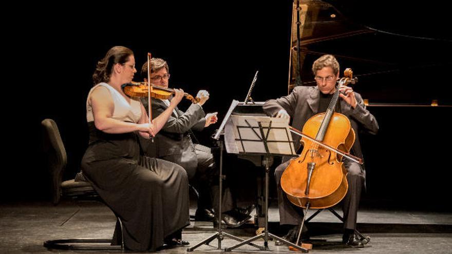 El Trío Arbós lleva el Festival de Música  al Guiniguada