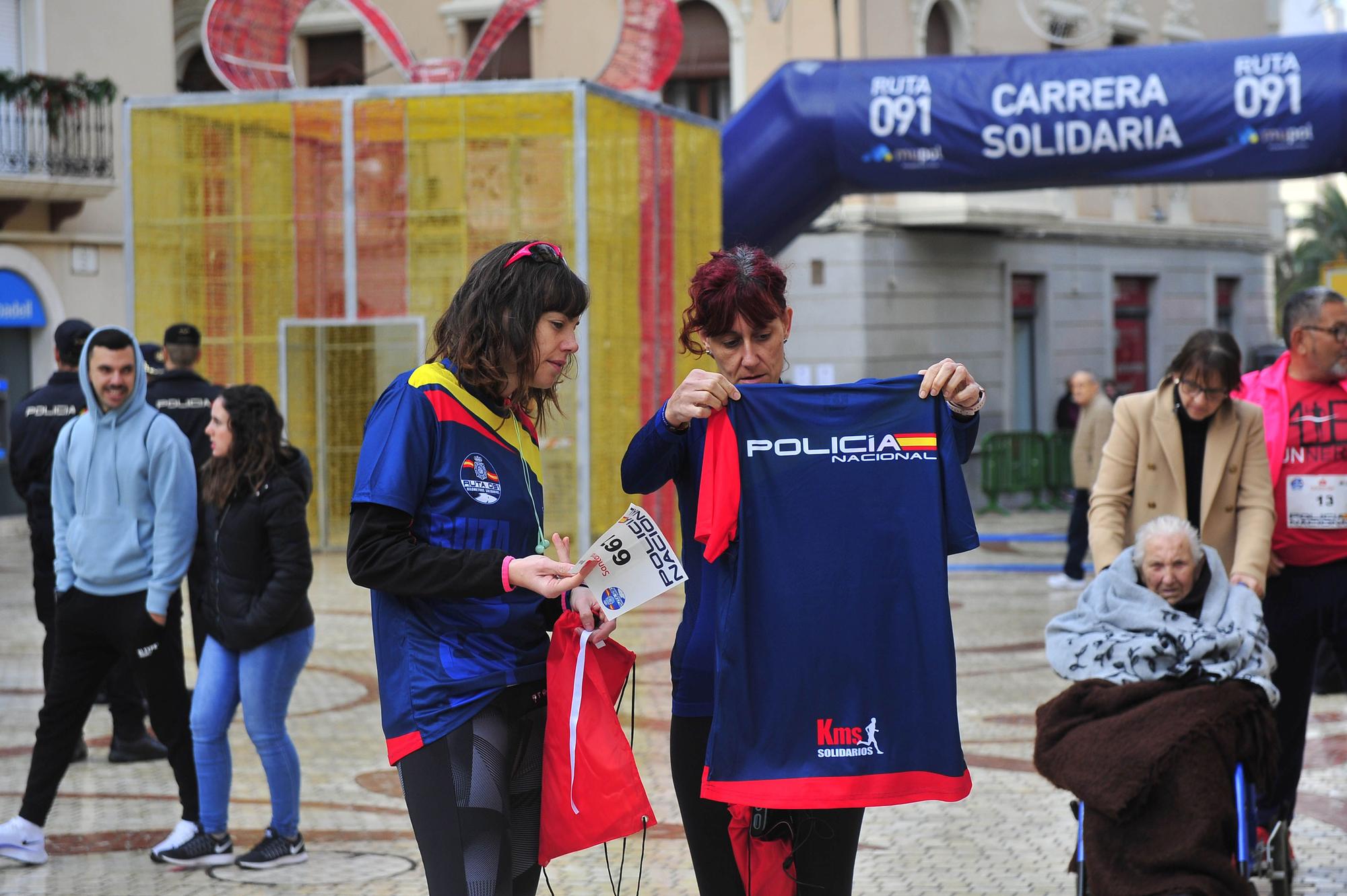 1ª carrera solidaria "RUTA 091" en Elche