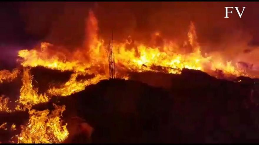 Incendio en Monterrei