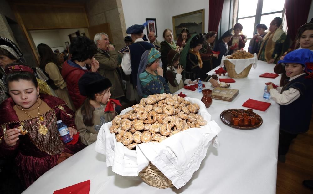 Presentación de la Arribada en Baiona