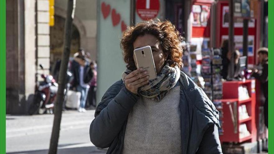 La huella de los teléfonos