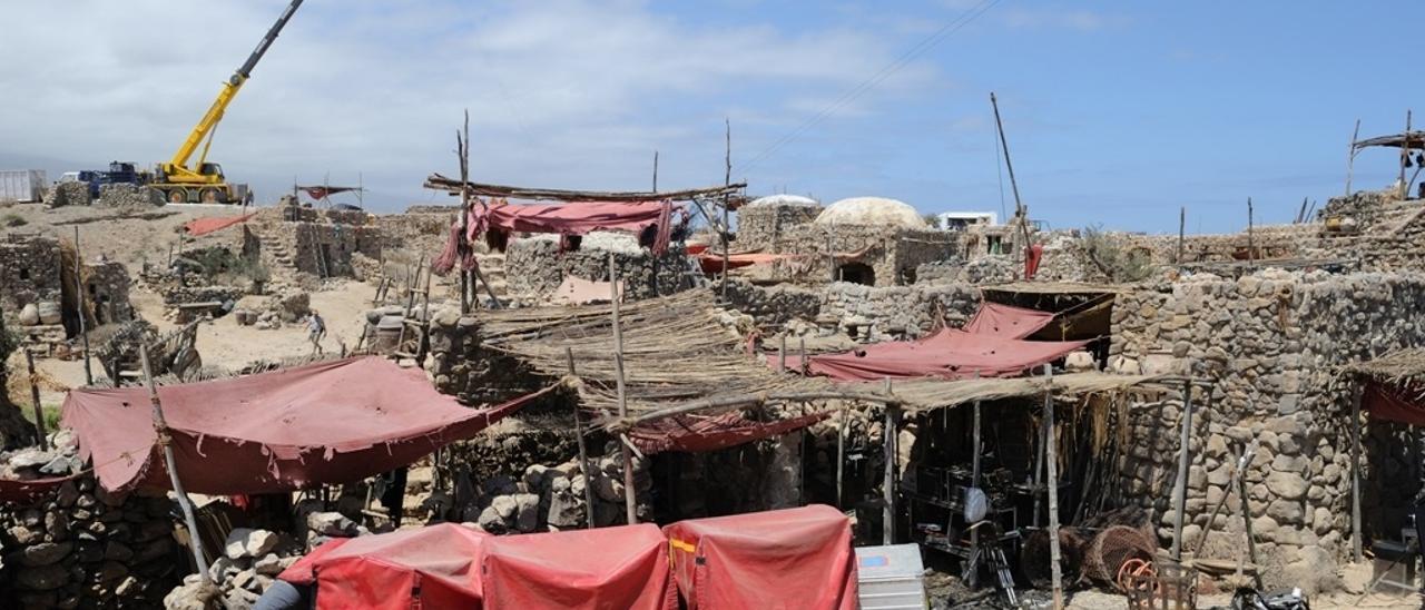 Uno de los escenarios del rodaje de &#039;Ira de de Titanes&#039; en Tenerife.