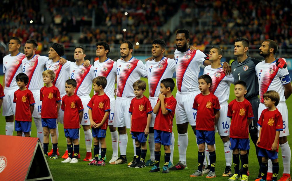 Amistoso España - Costa Rica en La Rosaleda