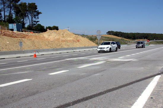 Accident de trànsit a Vilademuls