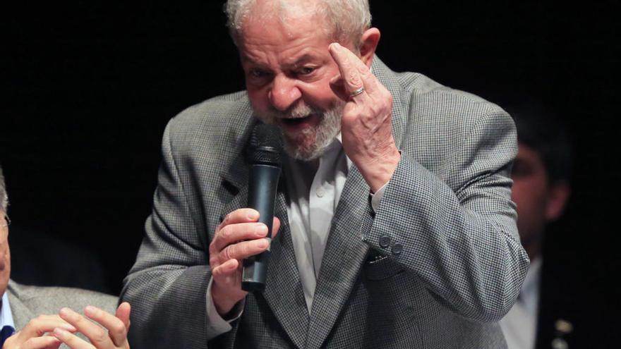 El expresidente Lula da Silva se encuentra en prisión por corrupción.
