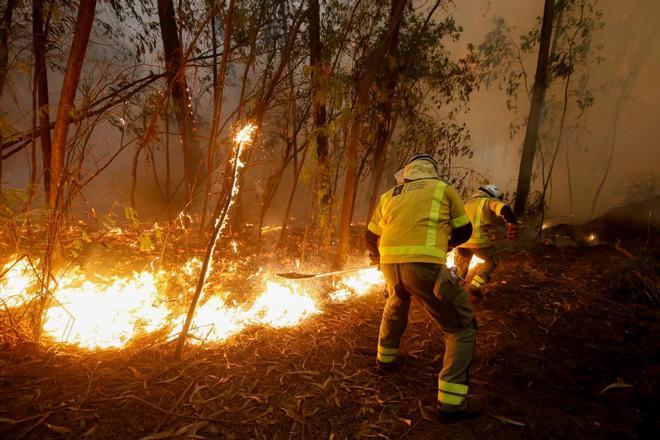Incendio en Ponteareas