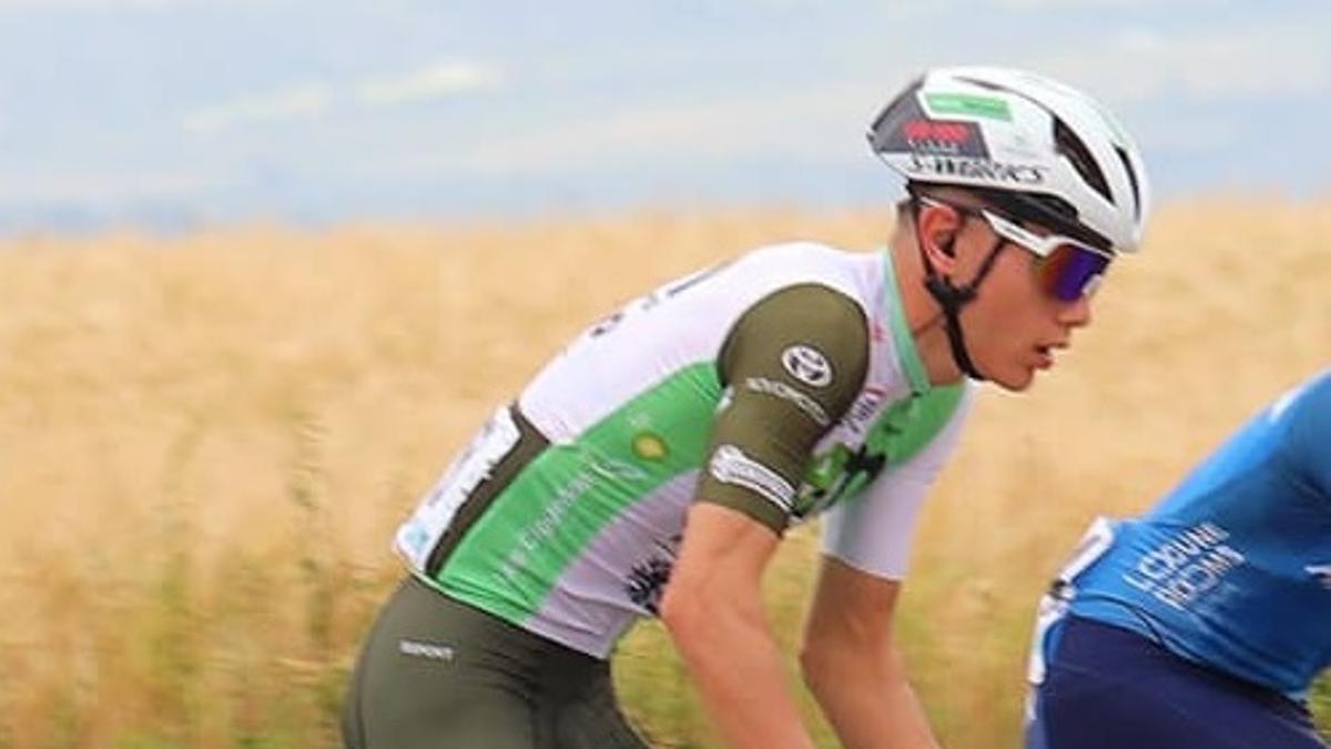 Miguel Monge, en acción.