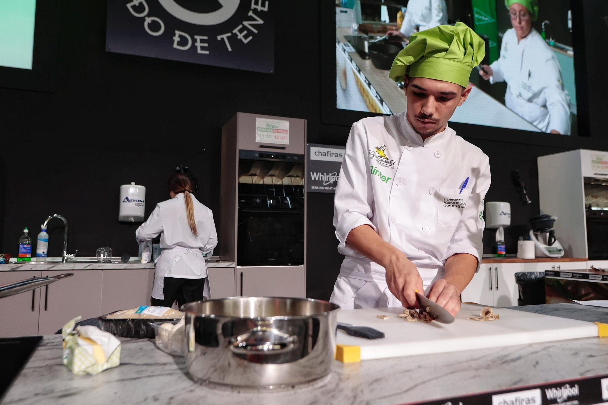 Concurso de Jóvenes Cocineros 2023 en GastroCanarias