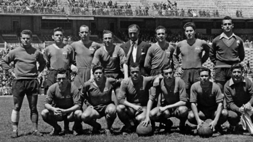 El Eldense jugó en el Santiago Bernabéu  cuando se enfrentó al Plus Ultra (1956).