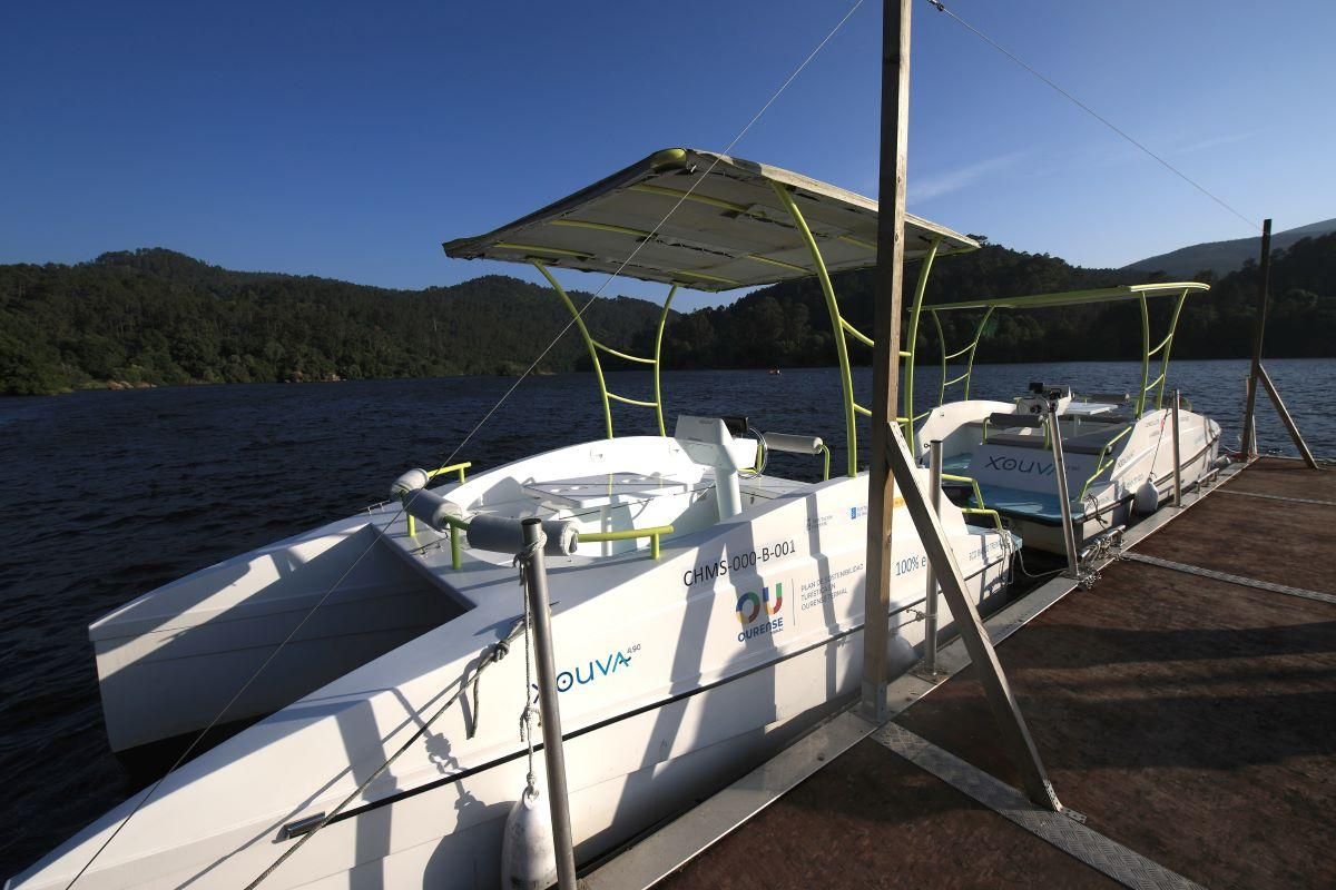 Los 'ecobarcos' son embarcaciones eléctricas de última generación, sin ruido ni emisiones.