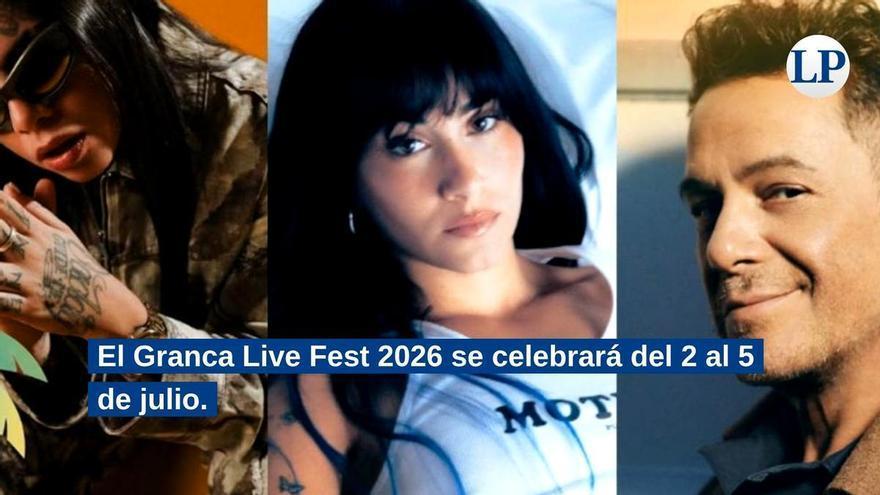 Horarios y artistas confirmados del Granca Live Fest 2026