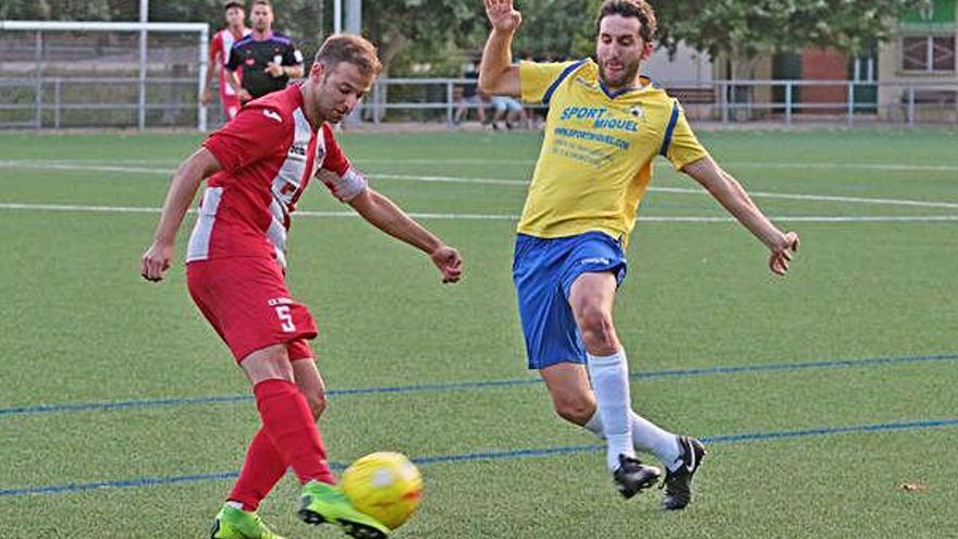 El Berga s&#039;endú un punt del camp del Vic Riuprimer, on va merèixer la victòria