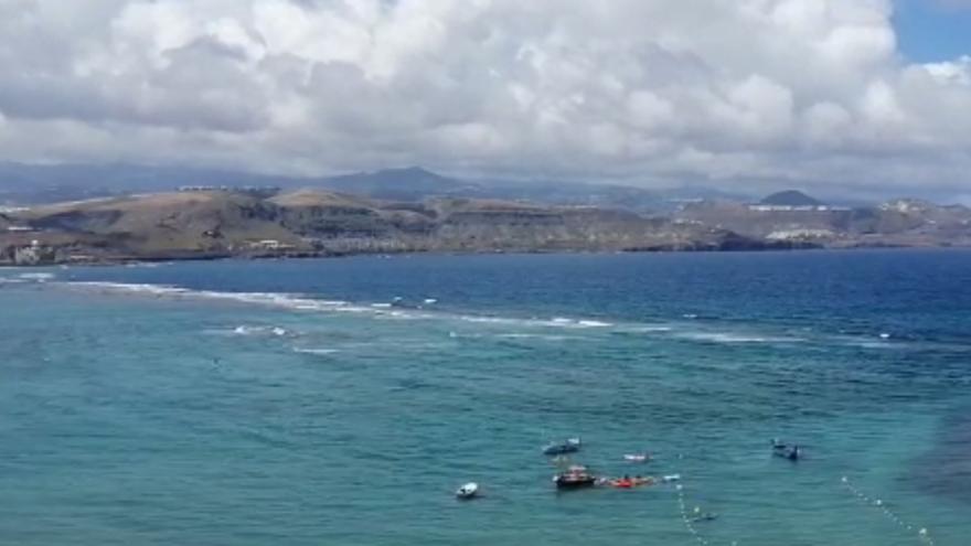 Tiempo en Las Canteras (15/04/21)