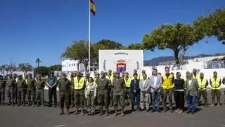 Un ejército pegado al pueblo para la guarda y la custodia de sus montes en Tenerife