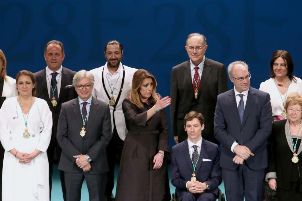Entrega de las Medallas de Andalucía de 2018