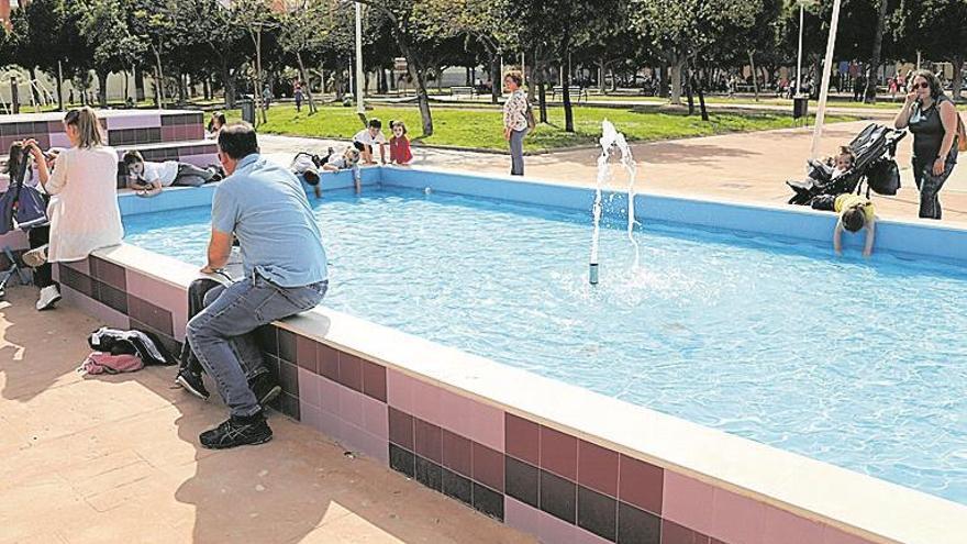 Una ‘piscina’ en la Mayorazga