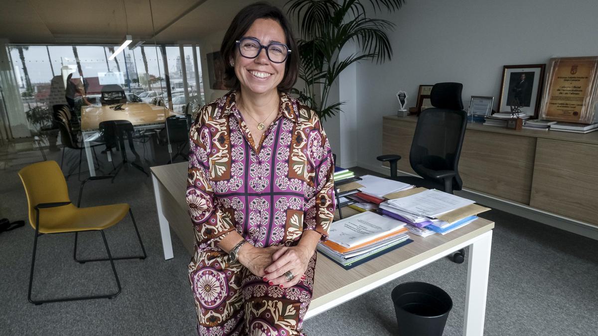 Loreto Gómez, presidenta del Colegio Oficial de Farmacéuticos de Las Palmas.