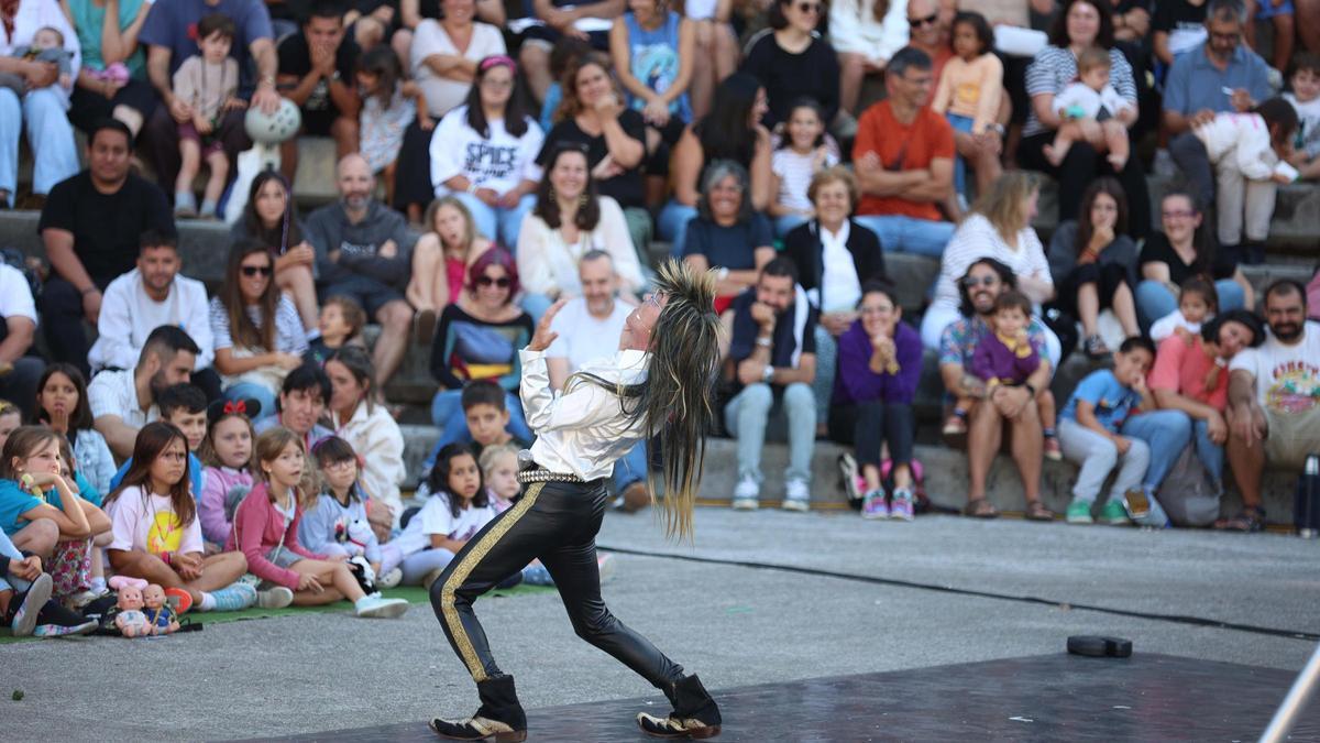 Circo y humor con Manicómicos en Santa Margarita el pasado año