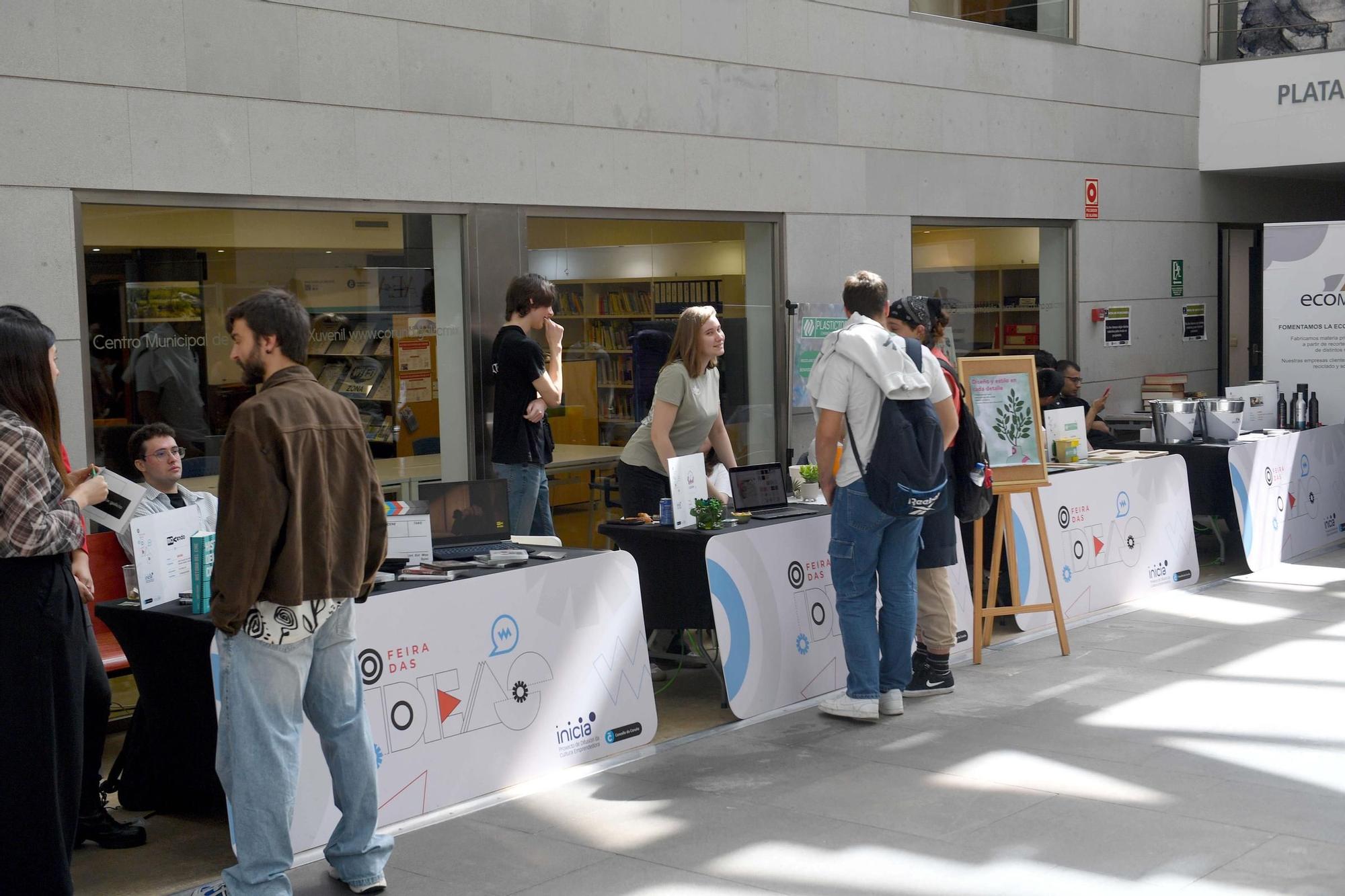 Feira das Ideas en el Fórum Metropolitano