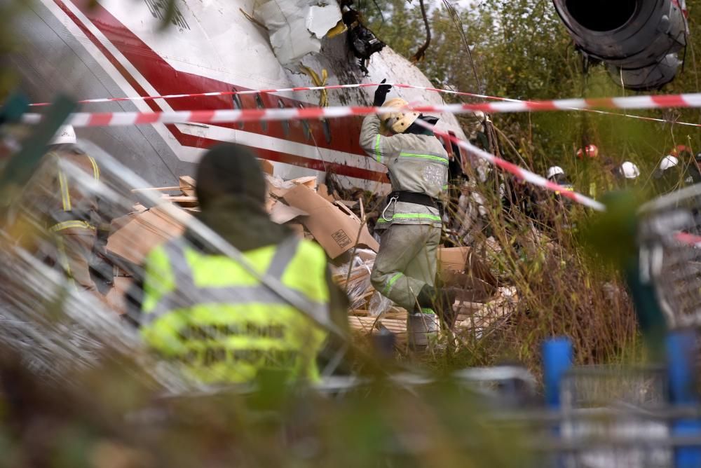 Accidente aéreo en Ucrania de un avión procedente