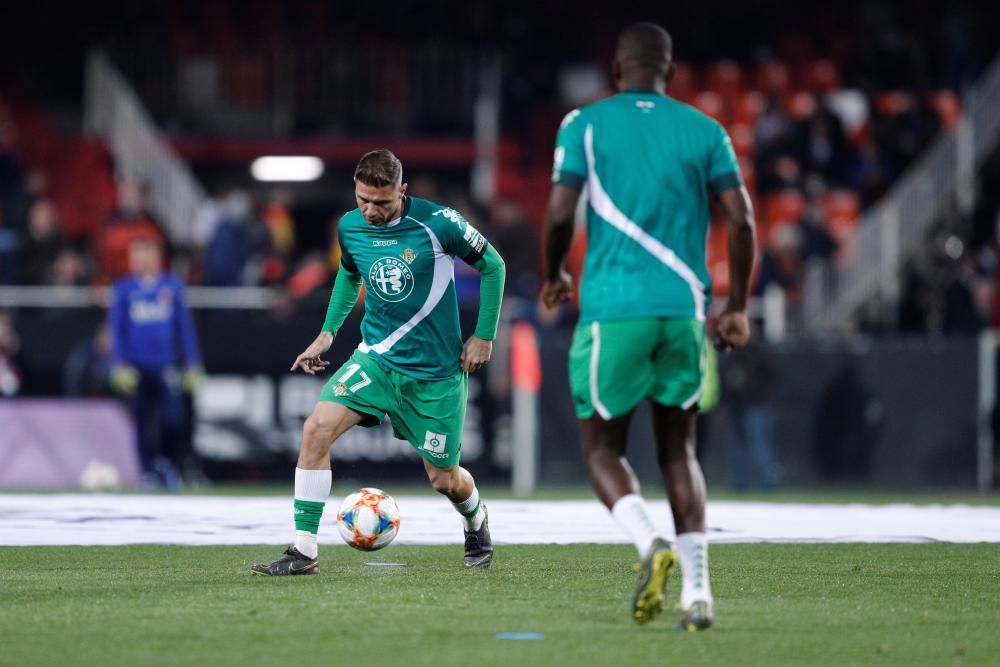 Copa del Rey: El Valencia CF -Betis, en imágenes