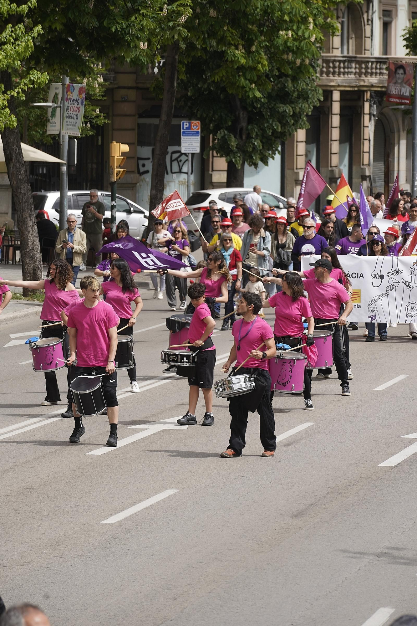 El sindicalisme gironí reclama reduir la jornada i fenar els accidents laborals