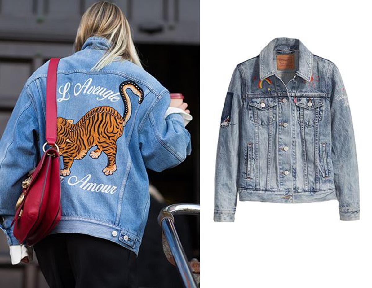 Cazadora denim