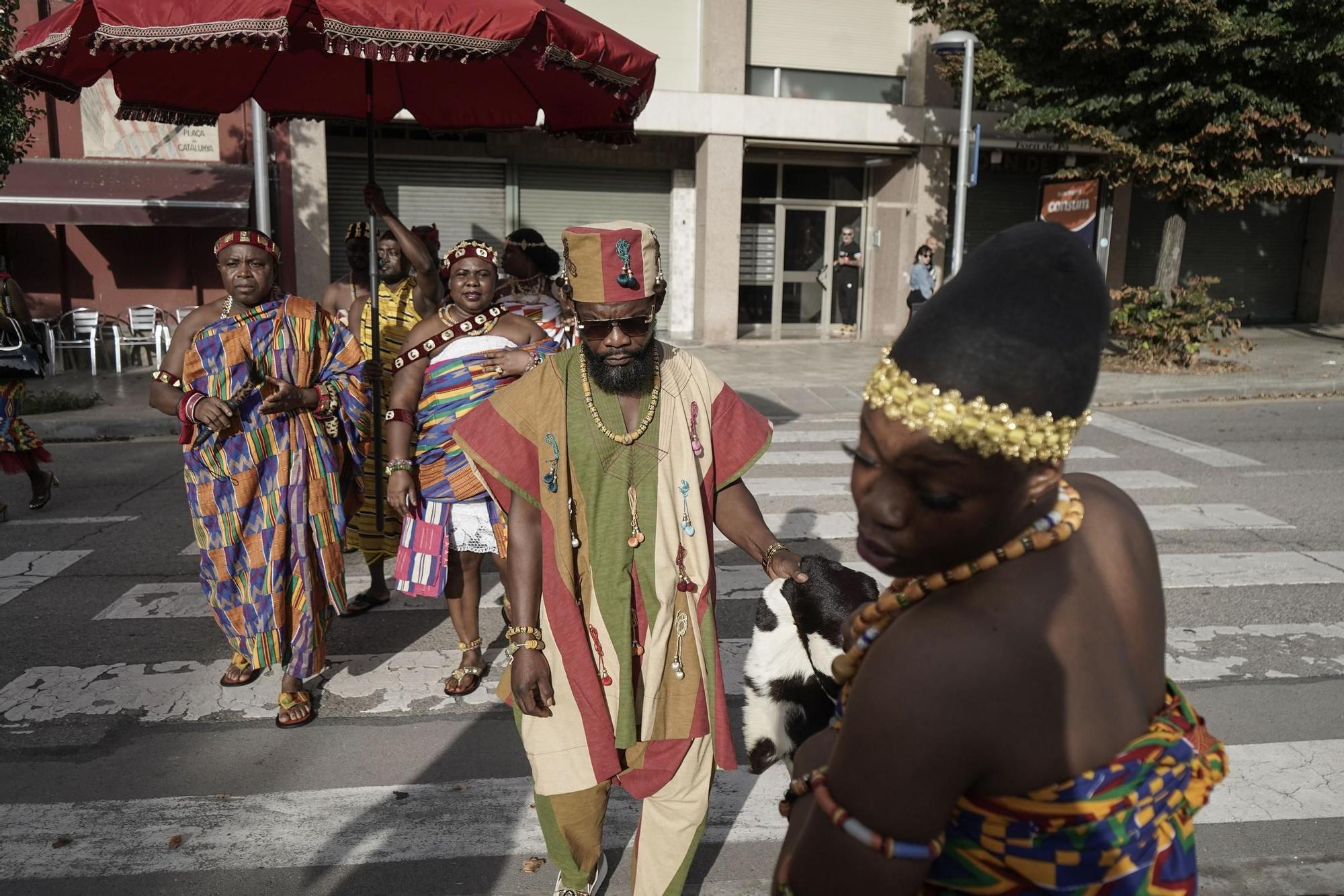 Totes les imatges de la festa solidària de la comunitat de Ghana