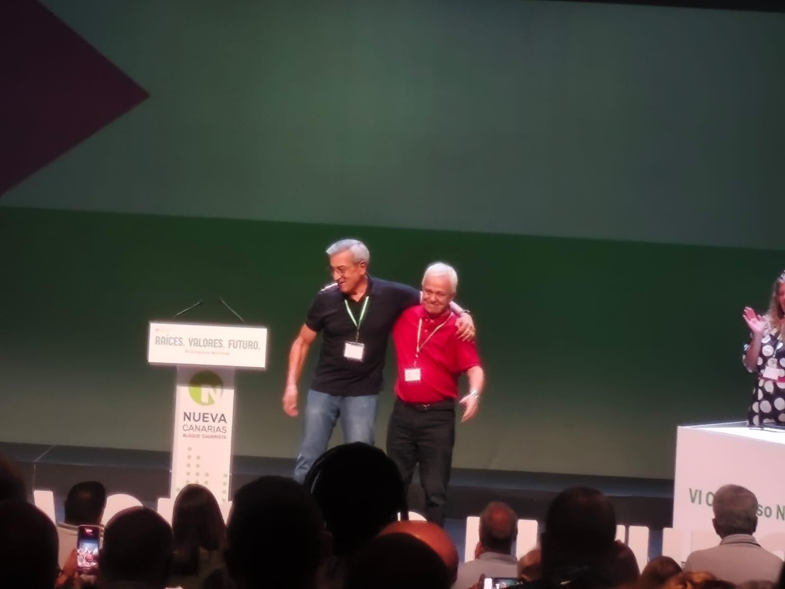 Román Rodríguez y Carmelo Ramírez dejan la dirección de Nueva Canarias