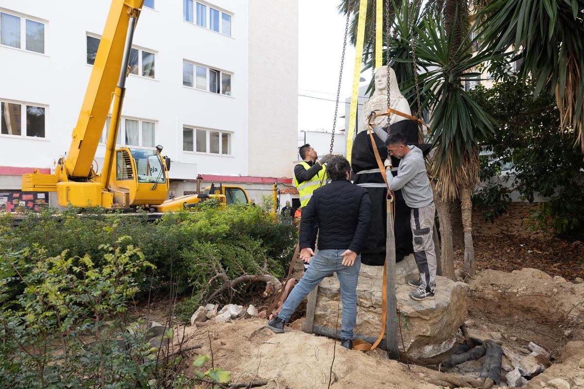 Galería: Todas las imagenes del traslado de la pagesa de Ibzia a su nueva ubicación