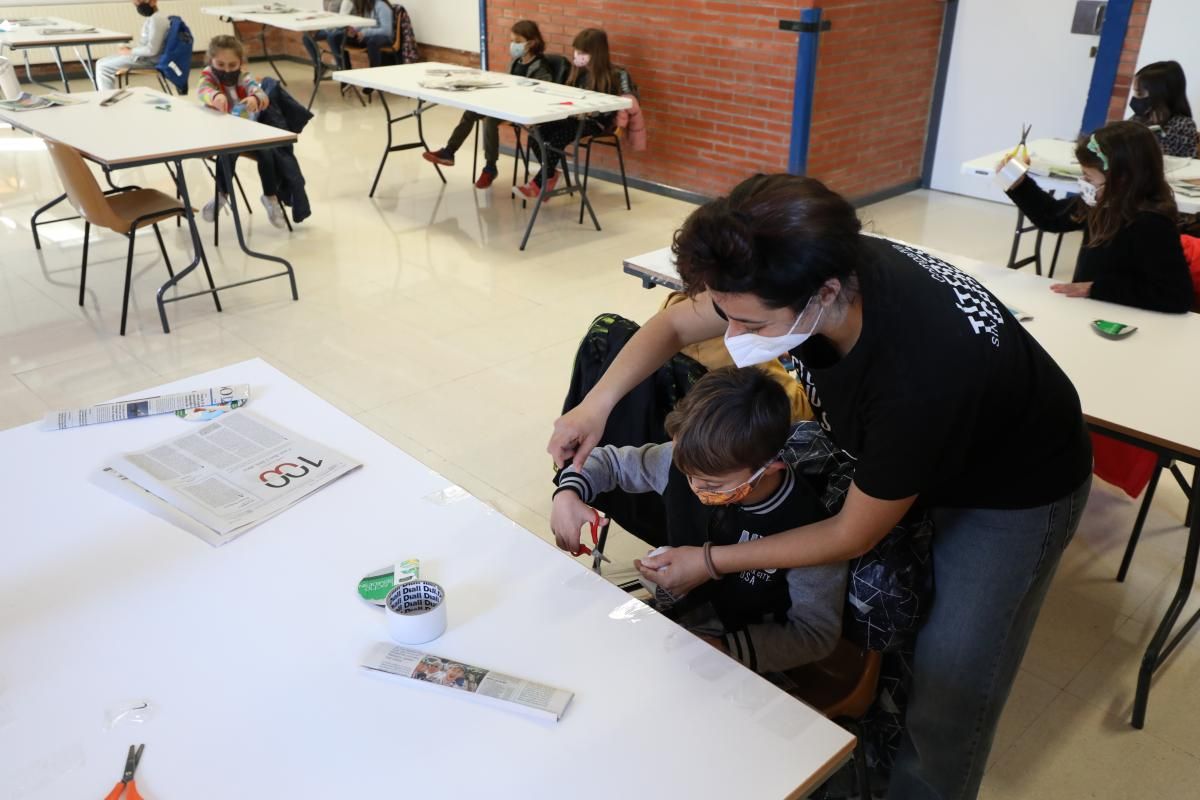 Taller de títeres en el Centro Cívico Tío Jorge de Zaragoza