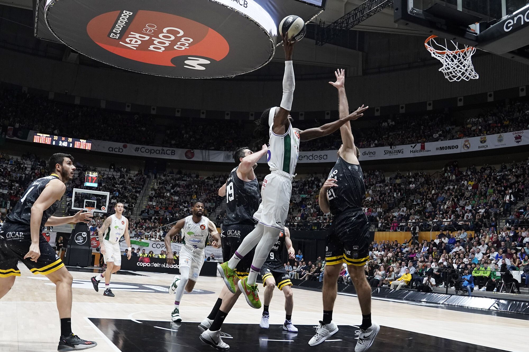 La final de la Copa del Rey, Unicaja - Lenovo Tenerife, en imágenes