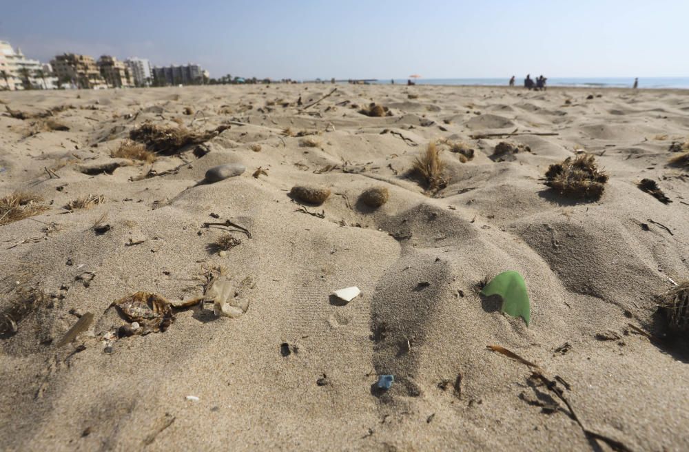 Aumentan las críticas por el estado de la playa del Port de Sagunt